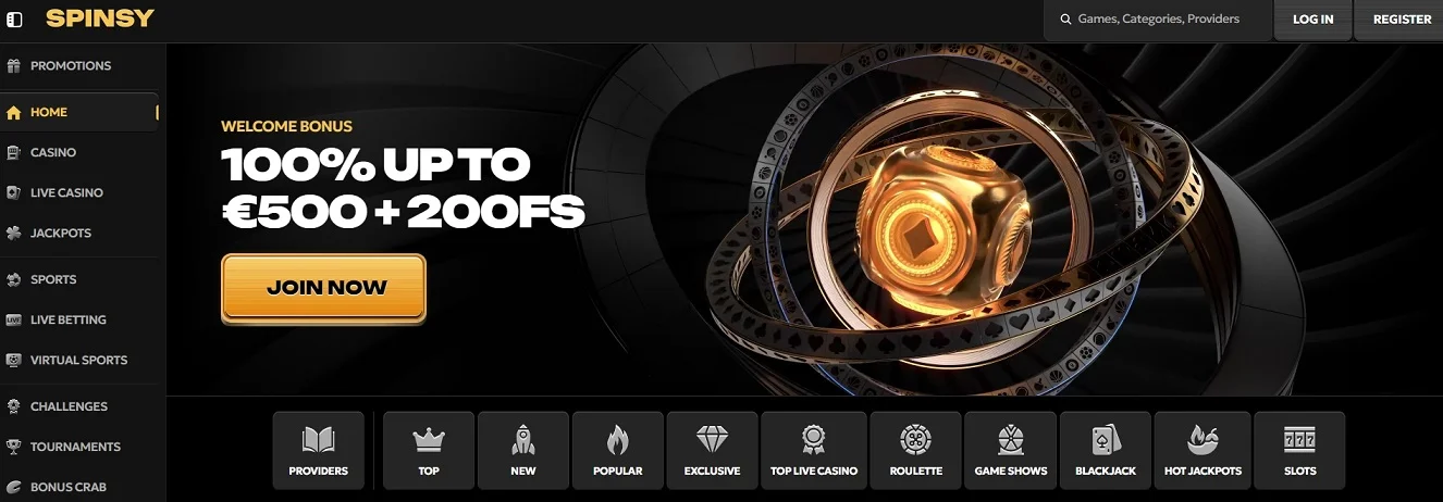 Spinsy casino Strona główna